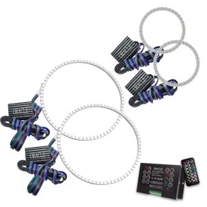 Volkswagen Golf GTI Headlight Halo Kit - ORACLE Lighting - ColorSHIFT 2.0 - ColorSHIFT - `98-`04